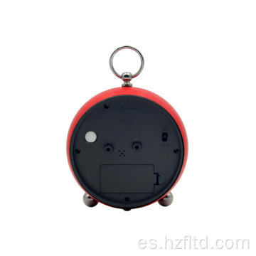 Diseño creativo moderno Reloj de cuarzo de metal personalizado de la base del círculo de hierro